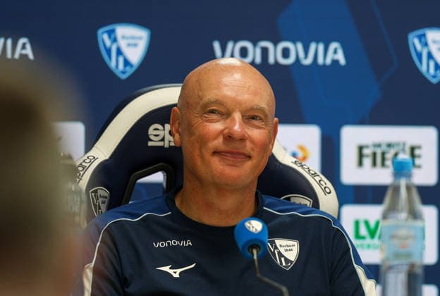 Deutschland: Fussball 2.Bundesliga 2026 2027, 1. Spieltag - VfL Bochum vs Hertha BSC - Vonovia Ruhrstadion (Bochum): Pressekonferenz des Trainers Uwe Rösler Uwe Rosler (Trainer VfL Bochum) *** Germany Soccer 2. Bundesliga 2026–2027, Matchday 1: VfL Bochum vs. Hertha BSC at Vonovia Ruhrstadion in Bochum; Press Conference with Coach Uwe Rösler; Uwe Rösler, Coach of VfL Bochum Copyright: xAymanxAlahmedx