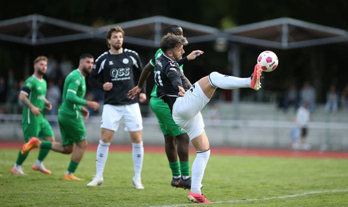 Football, Hamburg State Cup, Hamm United v ETSV Hamburg