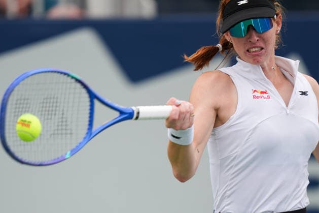National Bank Open 2026 - Day 7 TORONTO, CANADA - AUGUST 7 : Maya Joint of Australia in action against Liudmila Samsonova in the round of 32 during the WTA, Tennis Damen 1000 National Bank Open in Toronto, Ontario, Canada on August 7, 2026. Mert Alper Dervis Anadolu Ontario Canada. Editorial use only. Please get in touch for any other usage.  Copyright: x2026xAnadoluxMertxAlperxDervisx