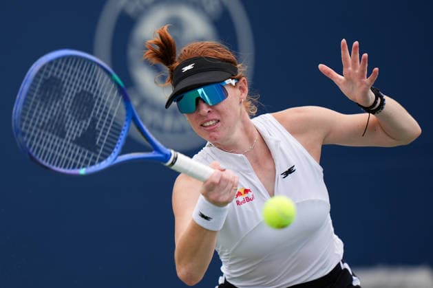 National Bank Open 2026 - Day 7 TORONTO, CANADA - AUGUST 7 : Maya Joint of Australia in action against Liudmila Samsonova in the round of 32 during the WTA, Tennis Damen 1000 National Bank Open in Toronto, Ontario, Canada on August 7, 2026. Mert Alper Dervis Anadolu Ontario Canada. Editorial use only. Please get in touch for any other usage.  Copyright: x2026xAnadoluxMertxAlperxDervisx