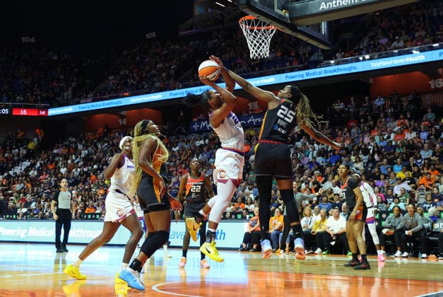 Basketball, WNBA, Connecticut Sun v Phoenix Mercury