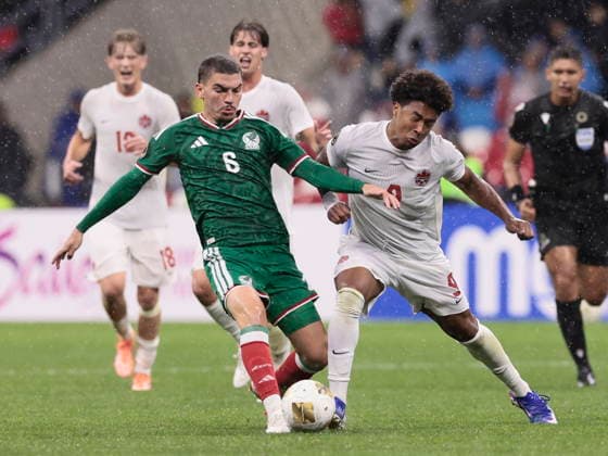 Football, CONCACAF U20, semi-final, Mexico v Canada