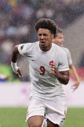 CONCACAF U-20 Championship - Mexico vs Canada Owen Graham-Roache of Canada celebrates a goal during a semifinal match of the CONCACAF U-20 Championship between Mexico and Canada at Banorte Stadium in Mexico City, Mexico, 07 August 2026. Mexico City Mexico  Copyright: xJosexMendezx