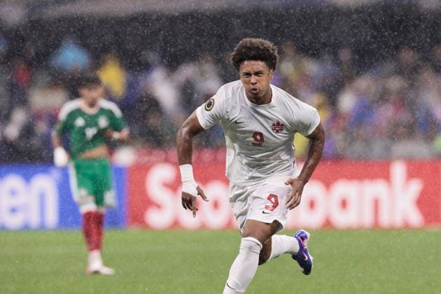 CONCACAF U-20 Championship - Mexico vs Canada Owen Graham-Roache of Canada celebrates a goal during a semifinal match of the CONCACAF U-20 Championship between Mexico and Canada at Banorte Stadium in Mexico City, Mexico, 07 August 2026. Mexico City Mexico  Copyright: xJosexMendezx