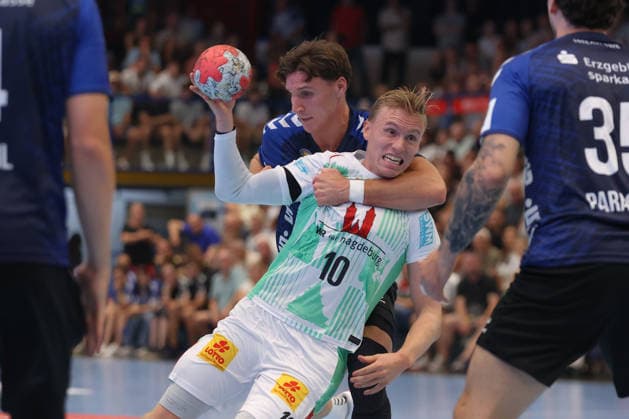 Handball, Gü-Sport Hummel Cup, EHV Aue v SC Magdeburg