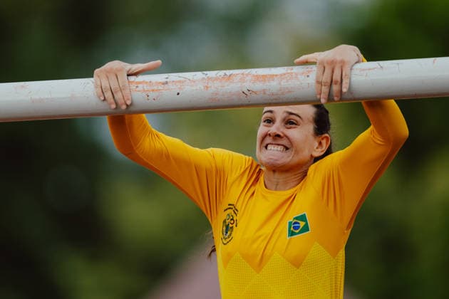 VARIOUS SPORTS - World Championship, WM, Weltmeisterschaft 2026 WIENER NEUSTADT,AUSTRIA,08.AUG.26 - VARIOUS SPORTS - CISM World Championship 2026, military pentathlon. Image shows Aline Bichoff (BRA).  GEPAxpictures xAlexanderxSolc