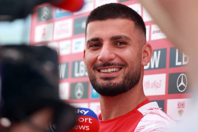 05.08.26 VfB Stuttgart Trainingslager Grassau Chiemsee 2026 Deutschland, Grassau, 05.08.2026, Fussball, Bundesliga, Saison 2026 2027, VfB Stuttgart, Trainingslager Grassau Chiemsee 2026: Deniz Undav. *** August 5, 2026 VfB Stuttgart Training Camp in Grassau, Chiemsee, Germany, Grassau, August 5, 2026, Soccer, Bundesliga, 2026–2027 Season, VfB Stuttgart, Grassau Chiemsee Training Camp 2026, Deniz Undav