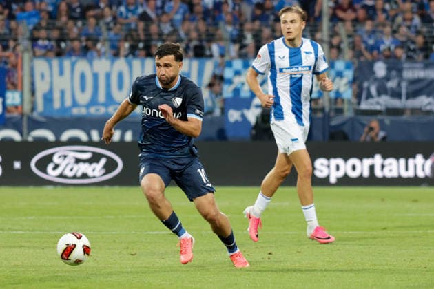 07.08.2026, xgrfx, Fussball 2.Bundesliga, VfL Bochum - Hertha BSC Berlin v.l. Berkan Taz (VfL Bochum) (DFL DFB REGULATIONS PROHIBIT ANY USE OF PHOTOGRAPHS as IMAGE SEQUENCES and or QUASI-VIDEO) Bochum *** August 7, 2026, xgrfx, Soccer 2. Bundesliga, VfL Bochum vs. Hertha BSC Berlin v l Berkan Taz VfL Bochum DFL DFB REGULATIONS PROHIBIT ANY USE OF PHOTOGRAPHS AS IMAGE SEQUENCES AND OR QUASI-VIDEO Bochum