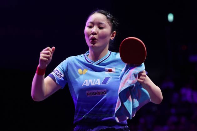 Miwa Harimoto (JPN), AUGUST 8, 2026 - Table tennis, Tischtennis : WTT Champions Yokohama 2026 Women s Singles Quarter-final at Yokohama BUNTAI, Kanagawa, Japan.  aflo_340355305 YUTAKAx