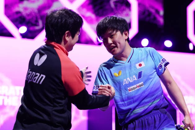 Tomokazu Harimoto (JPN), AUGUST 8, 2026 - Table tennis, Tischtennis : WTT Champions Yokohama 2026 Men s Singles Quarter-final at Yokohama BUNTAI, Kanagawa, Japan.  aflo_340359180 YUTAKAx