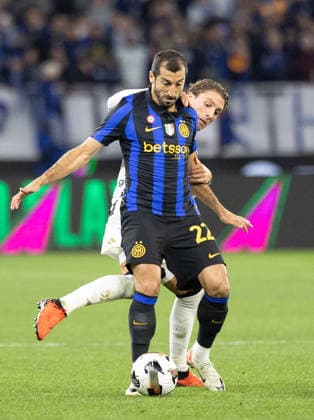SOCCER JUVENTUS INTER, Inters Henrik Mkhitaryan during the soccer exhibition match between Juventus and Inter Milan at Optus Stadium in Perth, Saturday, August, 8, 2026. ( NO ARCHIVING PERTH WESTERN AUSTRALIA AUSTRALIA  Copyright: xINGOxBURKHARDTx 20260808155569376039