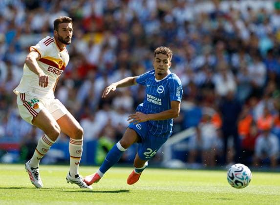 Football, friendly match, Brighton & Hove Albion v AS Roma