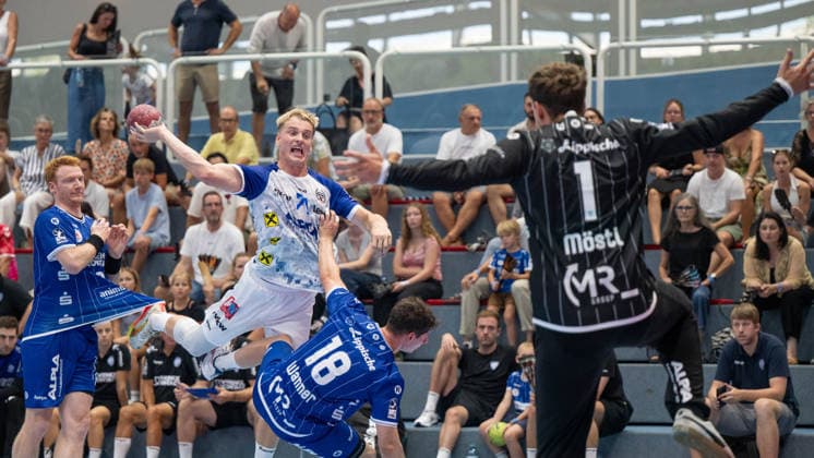 Handball, ALPLA Summer Cup, third-place play-off, HV Hard v TBV Lemgo Lippe