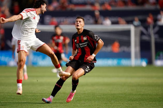 Fußball I Männer I Testspiel I Bayer 04 Leverkusen - FC Sevilla I 08.08.2026 Patrik Schick (14, Bayer 04 Leverkusen) Leverkusen BayArena Niedersachsen Deutschland *** Soccer I Men I Friendly Match I Bayer 04 Leverkusen vs. Sevilla FC I August 8, 2026 Patrik Schick 14, Bayer 04 Leverkusen, Leverkusen, BayArena, Lower Saxony, Germany Copyright: xLobeca CedricxSiefkerx