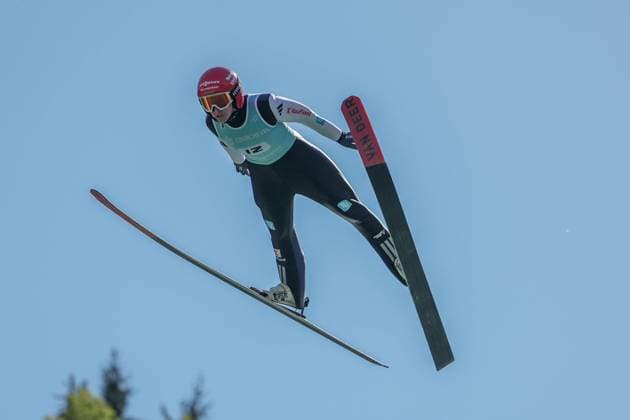 SAUT A SKI COUPE MONDE COURCHEVEL PHOTOPQR LE DAUPHINE Tom PHAM VAN SUU ; Courchevel ; 08 08 2026 ; A Courchevel (Savoie), le 8 août 2026. Coupe du monde de saut à ski. Sur notre photo : Selina Freitag. Photo : Tom Pham Van Suu Le Dauphiné Libéré Ski jumping, Skispringen, Ski, nordisch World Cup in Courchevel on August 8, 2026 Courchevel Savoie Rhône-Alpes France  Copyright: xPHOTOPQR LExDAUPHINE MAXPPPxTomxPHAMxVANxSUUx 20260808JDL5090 20260808JDL5090