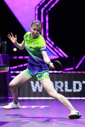 Hina Hayata (JPN), AUGUST 8, 2026 - Table tennis, Tischtennis : WTT Champions Yokohama 2026 Women s Singles Quarter-final at Yokohama BUNTAI, Kanagawa, Japan.  aflo_340372685 YUTAKAx