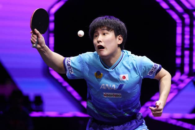 Tomokazu Harimoto (JPN), AUGUST 8, 2026 - Table tennis, Tischtennis : WTT Champions Yokohama 2026 Men s Singles Quarter-final at Yokohama BUNTAI, Kanagawa, Japan.  aflo_340373576 YUTAKAx