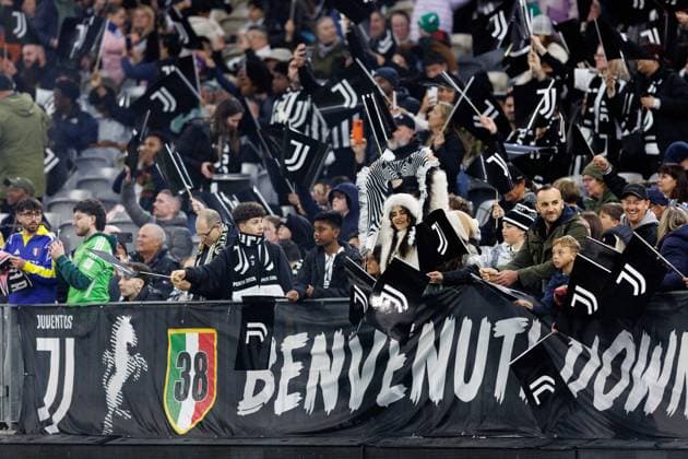 August 8, 2026, Perth, Wa, Australia: Juventus fans during the Calcio Italiano match between Juventus FC and Internazionale FC at Optus Stadium in Perth. Juventus FC V Internazionale FC Ã¢â‚¬ Calcio Italiano Perth  - ZUMAc318 20260808_znp_c318_006 Copyright: xJohnxCarusix