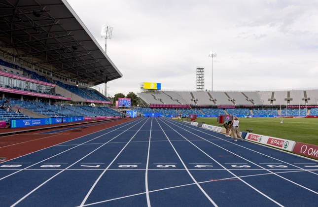 2026 European Athletics Championships Previews, Alexander Stadium, Birmingham 9 8 2026 A general view of Alexander Stadium ahead of the 2026 European Athletics Championships A general view of Alexander Stadium ahead of the 2026 European Athletics Championships 9 8 2026  Copyright: xx 0U6A3117 copy