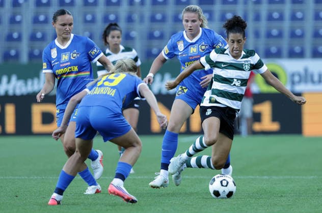 Football, Women's, Champions League Qualifiers, SKN Sankt Pölten v Sporting CP