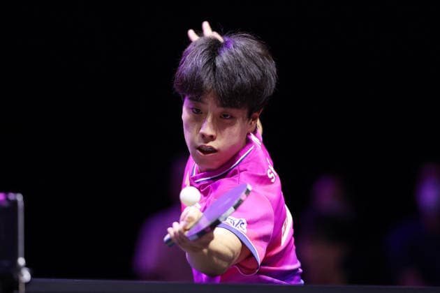 Hiroto Shinozuka (JPN), AUGUST 8, 2026 - Table tennis, Tischtennis : WTT Champions Yokohama 2026 Men s Singles Quarter-final at Yokohama BUNTAI, Kanagawa, Japan.  aflo_340374665 YUTAKAx