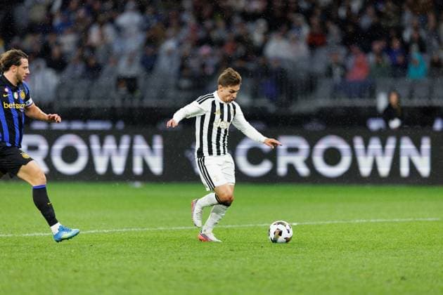 August 8, 2026, Perth, Wa, Australia: Francisco Conceicao during the Calcio Italiano match between Juventus FC and Internazionale FC at Optus Stadium in Perth. Juventus FC V Internazionale FC Ã¢â‚¬ Calcio Italiano Perth  - ZUMAc318 20260808_znp_c318_080 Copyright: xJohnxCarusix
