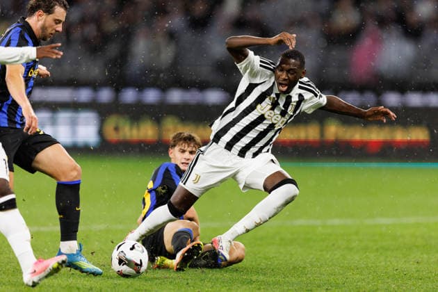 August 8, 2026, Perth, Wa, Australia: Randal Kolo Muani during the Calcio Italiano match between Juventus FC and Internazionale FC at Optus Stadium in Perth. Juventus FC V Internazionale FC Ã¢â‚¬ Calcio Italiano Perth  - ZUMAc318 20260808_znp_c318_081 Copyright: xJohnxCarusix