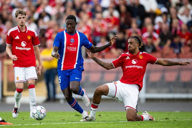 Football, friendly match, Manchester United v Paris St Germain