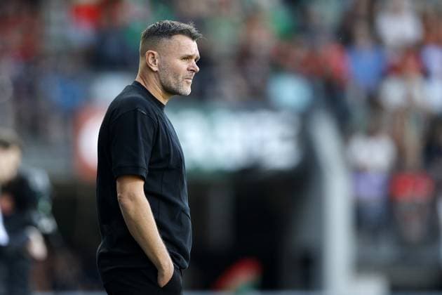 NIJMEGEN - Telstar Coach Henk Brugge during the Dutch Eredivisie match between NEC Nijmegen and Telstar at De Goffert on August 8, 2026 in Nijmegen, the Netherlands. BART STOUTJESDIJK ANP Eredivisie 2026 27 xVIxANPxSportx xxANPxIVx 565094607 originalFilename: 565094607.jpg