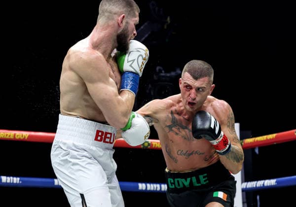 Zuffa Boxing 10, 3Arena, Dublin 8 8 2026 Mark Beuke and Conor Coyle Mark Beuke and Conor Coyle 8 8 2026  Copyright: xx NE1L1911