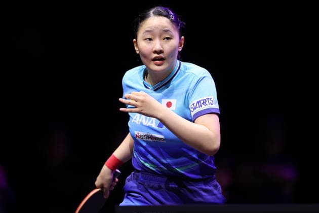 Miwa Harimoto (JPN), AUGUST 8, 2026 - Table tennis, Tischtennis : WTT Champions Yokohama 2026 Women s Singles Quarter-final at Yokohama BUNTAI, Kanagawa, Japan.  aflo_340380574 YUTAKAx