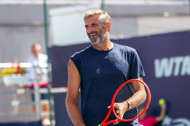 WARSZAWA 08.08.2026 TURNIEJ WTA, Tennis Damen 125 WARSAW T-MOBILE POLISH OPEN - MECZ POKAZOWY GWIAZD--- TENNIS TOURNAMENT WTA 125 WARSAW T-MOBILE POLISH OPEN - SHOW CELEBRITY GAME MACIEJ DOWBOR FOT. ANNA KLEPACZKO FOTOPYK NEWSPIX.PL --- newspix.pl 