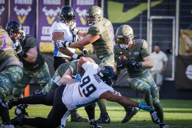 American football, AFLE, Vienna Vikings v Panthers Wroclaw