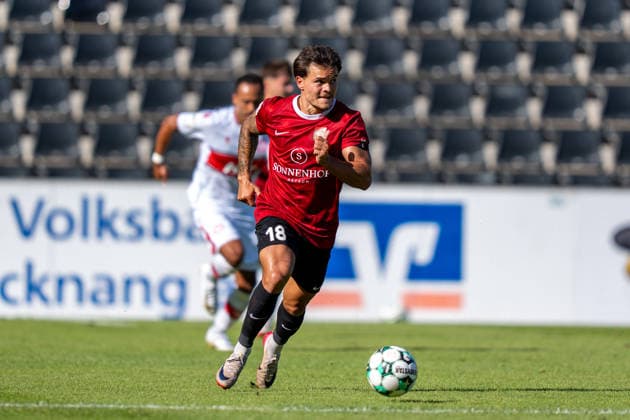 Football, 3rd Division, SG Sonnenhof Großaspach v Fortuna Köln