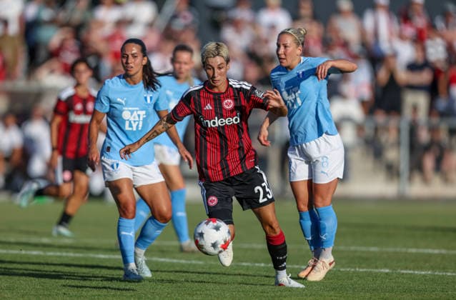 Football, Women's Football, Champions League Qualifiers, Final, Eintracht Frankfurt v Malmö FF