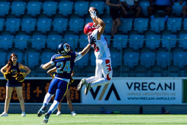 American football, AFLE, Alpine Rams – Firenze Red Lions