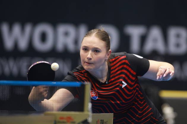2026 WTT Europe Smash - Sweden - Qualifications Day 1 Tatiana Kukulkova of Slovakia plays against Yoo Yerin of South Korea during the Women s Singles Qualifying Round 1 at the 2026 Europe Smash in Malmo, Sweden. Malmo Sweden  Copyright: xRemyxGrosx originalFilename:gros-europesm260808_npPsJ.jpg