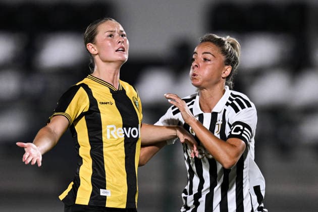 Football, Women's, Champions League Qualifiers, Juventus Turin v Hammarby IF