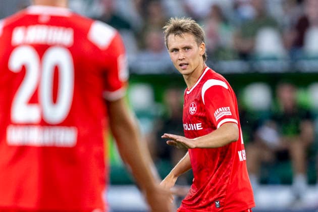 08.08.2026: Fußball, 2. Bundesliga: VfL Wolfsburg - 1. FC Kaiserslautern, 1. Spieltag in der Volkswagen Arena. Naatan Skyttä (1. FC Kaiserslautern) WICHTIGER HINWEIS: Gemäß den Vorgaben der DFL und des DFB ist es untersagt, in dem Stadion und oder vom Spiel angefertigte Fotoaufnahmen in Form von Sequenzbildern und oder videoähnlichen Fotostrecken zu verwerten bzw. verwerten zu lassen. *** August 8, 2026 Soccer, 2. Bundesliga: VfL Wolfsburg vs. 1. FC Kaiserslautern, Matchday 1 at the Volkswagen Arena Naatan Skyttä, 1. FC Kaiserslautern IMPORTANT NOTICE: In accordance with DFL and DFB regulations, it is prohibited to use or allow the use of photographs taken in the stadium and or during the match in the form of sequential images and or video-like photo sequences Copyright: xDavidxInderliedx