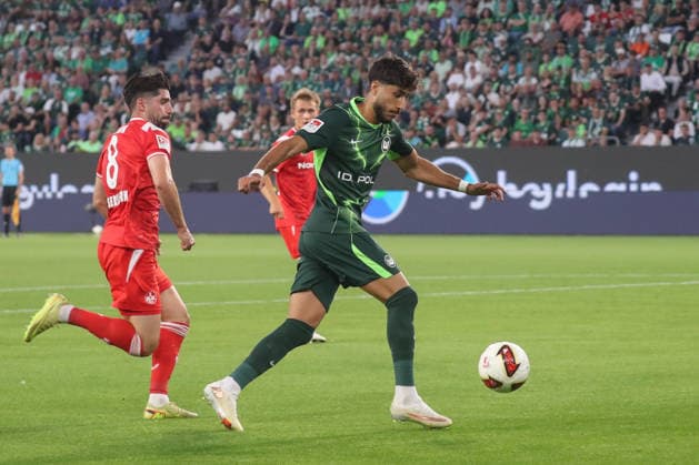 08.08.2026, xgox, Fussball, 2. Bundesliga, VfL Wolfsburg - 1. FC Kaiserslautern v.l. Muhammed Damar (Wolfsburg, 20) (DFL DFB REGULATIONS PROHIBIT ANY USE OF PHOTOGRAPHS as IMAGE SEQUENCES and or QUASI-VIDEO) Wolfsburg *** August 8, 2026, xgox, Soccer, 2. Bundesliga, VfL Wolfsburg 1 FC Kaiserslautern v l Muhammed Damar Wolfsburg, 20 DFL DFB REGULATIONS PROHIBIT ANY USE OF PHOTOGRAPHS as IMAGE SEQUENCES and or QUASI-VIDEO Wolfsburg