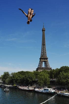MenÕs High Diving, at the European Aquatics Championships Paris 2026, Paris, August 08, 2026 .  Copyright: xGianxMattiaxD Alberto LaPressex