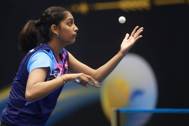 2026 WTT Europe Smash - Sweden - Qualifications Day 1 Divyanshi Bhowmick of India plays against Camille Lutz of France during the Women s Singles Qualifying Round 1 at the 2026 Europe Smash in Malmo, Sweden, on august 08, 2026. Malmo Sweden  Copyright: xRemyxGrosx originalFilename:gros-europesm260808_npiGR.jpg