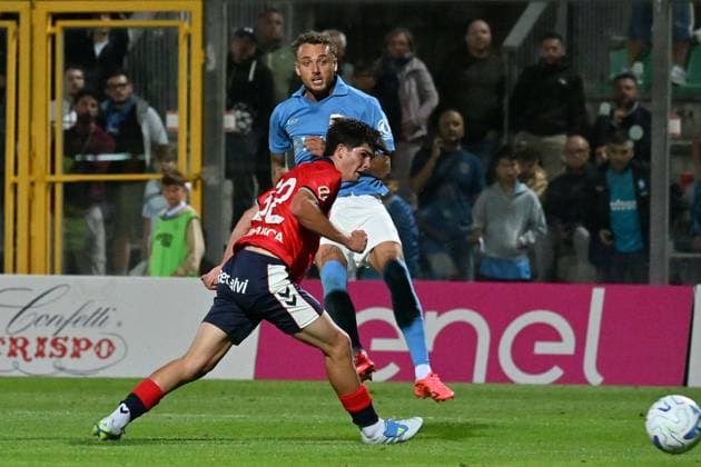 Foto IPP Felice De Martino Castel di Sangro (Aq) 08 08 2026 Calcio Partita Amichevole 2026 2027 Napoli - Celta De Vigo Nella foto: Noa Lang Italy Photo Press World Copyright Castel di Sangro italy Italia ITALY  Copyright: xR4924_italyphotopressx