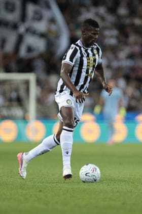 SOCCER - Friendly Match - Friuli Venezia Giulia Cup Photo by IPA ABACAPRESS.COM87331394 - UDINESE S VAKOUN BAYO during the FVG Cup match between Udinese Calcio and Nottingham Forest Football Club at the Bluenergy Stadium in Udine, Italy, on August 8, 2026. Udine Italy  Copyright: xIPAxSport ABACAx