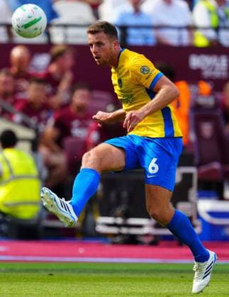 Conor Shaughnessy of Portsmouth West Ham United v Portsmouth, EFL Carabao Cup, First Round, Football, London Stadium, London, UK - 08 Aug 2026London London Stadium United Kingdom EDITORIAL USE ONLY No use with unauthorised audio, video, data, fixture lists, club league logos or live services. Online in-match use limited to 120 images, no video emulation. No use in betting, games or single club league player publications.  Copyright: xJavierxGarcia Shutterstockx 17051072fz