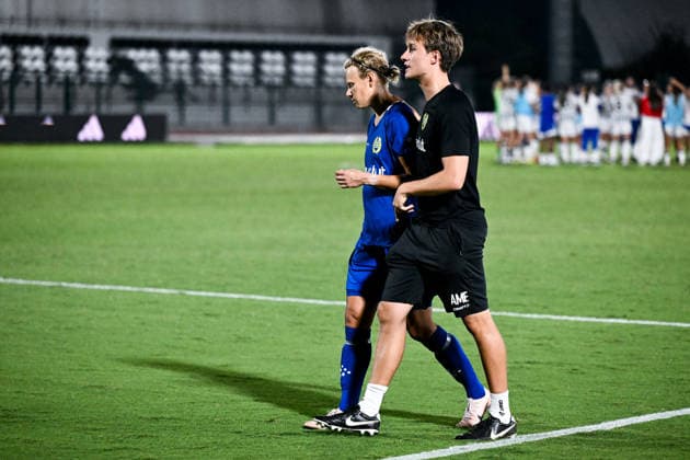 260808 Goalkeeper Cajsa Andersson of Hammarby looks dejected after the Women s Champions League qualifying match between Juventus and Hammarby on August 8, 2026 in Turin. Photo: Daniele Buffa BILDBYRAN COP 18 XY0123 fotboll football soccer fotball uefa womens champions league juventus hammarby dam bbeng depp *** August 8, 2026: Goalkeeper Cajsa Andersson of Hammarby looks dejected after the Women’s Champions League qualifying match between Juventus and Hammarby on August 8, 2026 in Turin. Photo by Daniele Buffa, BILDBYRAN COP 18 XY0123 soccer football UEFA Women’s Champions League Juventus Hammarby women’s team BBENG depp  Copyright: DANIELExBUFFA BB260808BB692