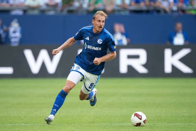 Timo BECKER (GE) Aktion, Einzelaktion Fussball Freundschaftsspiel FC Schalke 04 - Atalanta Bergamo 0-3 am 08.08.2026 in der Veltins-Arena Gelsenkirchen Deutschland. DFL regulations prohibit any use of photographs as image sequences and or quasi-video Â *** Timo BECKER GE Action, Individual Action: Soccer Friendly Match FC Schalke 04 vs. Atalanta Bergamo 0–3 on August 8, 2026, at the Veltins Arena in Gelsenkirchen, Germany. DFL regulations prohibit any use of photographs as image sequences and or quasi-video. Â