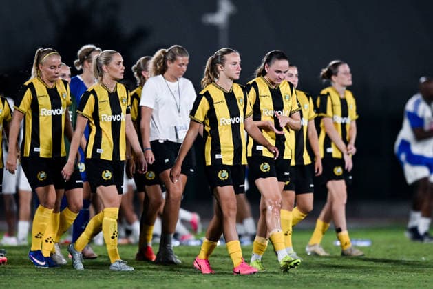 260808 Players of Hammarby looks dejected after the Women s Champions League qualifying match between Juventus and Hammarby on August 8, 2026 in Turin. Photo: Daniele Buffa BILDBYRAN COP 18 XY0123 fotboll football soccer fotball uefa womens champions league juventus hammarby dam bbeng depp *** August 8, 2026: Hammarby players look dejected after the Women’s Champions League qualifying match between Juventus and Hammarby on August 8, 2026 in Turin. Photo by Daniele Buffa, BILDBYRAN COP 18 XY0123 soccer football UEFA Women’s Champions League Juventus Hammarby women’s team BBENG depp  Copyright: DANIELExBUFFA BB260808BB707