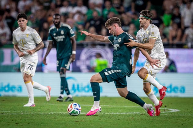 Football, friendly match, Ferencváros Budapest v Real Madrid