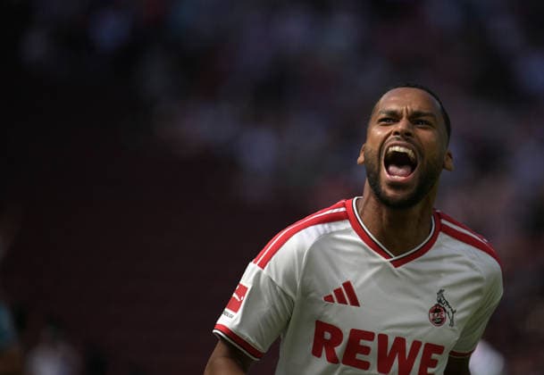 08.08.2026, xophax, Fussball 1.Bundesliga, 1.FC Koeln Testspiel im Rhein Energie Stadion in Köln . 1.FC Köln gegen Real Sociedad San Sebastian. Linton Maina ( 1.FC Köln ) Köln Cologne *** August 8, 2026, xophax, Soccer, Bundesliga 1, 1. FC Köln Friendly Match at Rhein Energie Stadium in Cologne: 1. FC Köln vs. Real Sociedad San Sebastián, Linton Maina, 1. FC Köln, Cologne